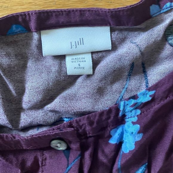 J. Jill Boho Blouse - PS - Picture 2 of 3